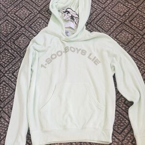 Boys Lie Mint Green Hoodie